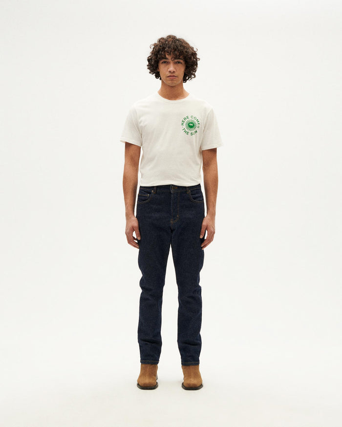 thinking mu Pantalón dark clean denim 5 Pockets Mejor oferta