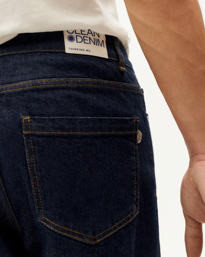 thinking mu Pantalón dark clean denim 5 Pockets Mejor oferta