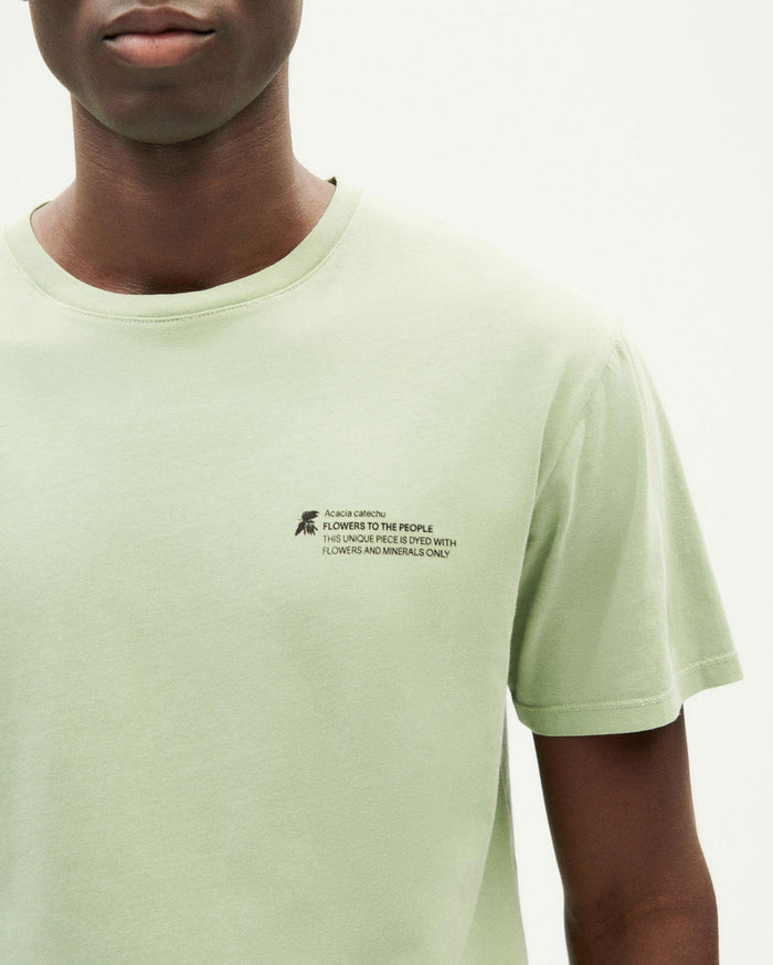 thinking mu Camiseta Acacia tinte natural hombre Rebajas online