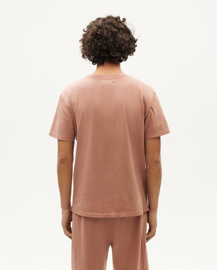 thinking mu Camiseta Tierra tinte natural hombre Envío gratis