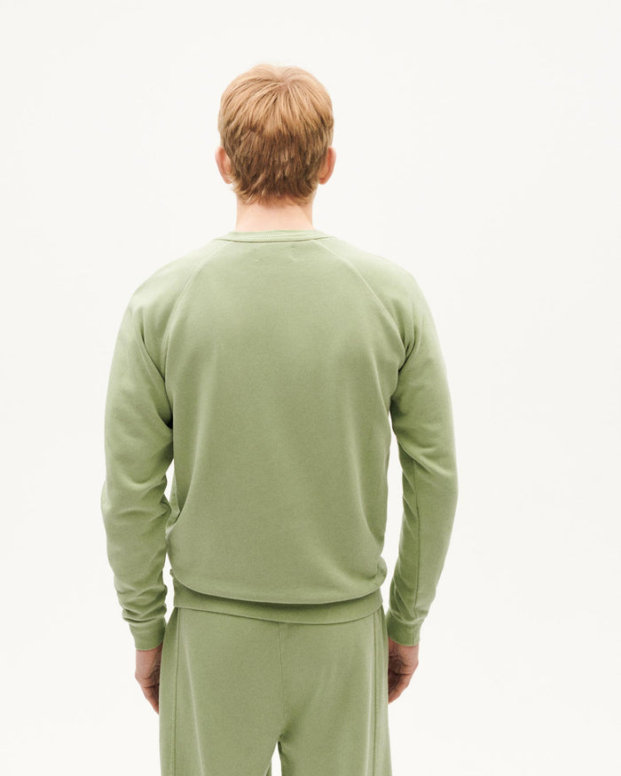 thinking mu Sudadera Acacia tinte natural hombre Oferta especial
