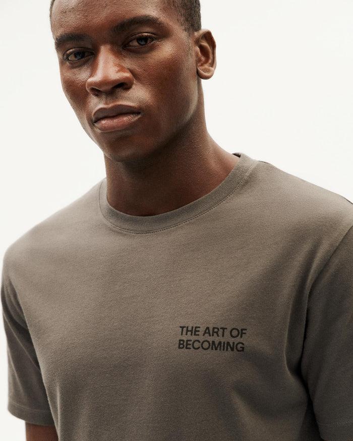 thinking mu Camiseta gris Becoming Oferta especial de fábrica