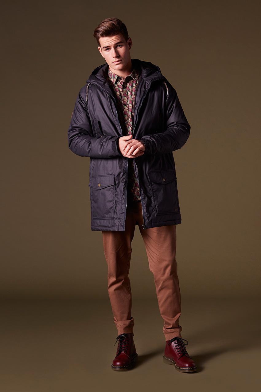 ﻿tiwel Parka Daka Faded Black Precio de fábrica