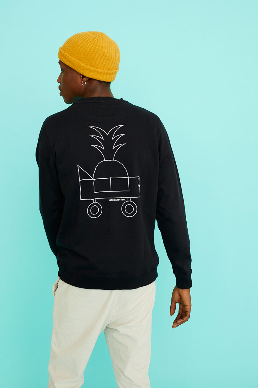 tiwel Sudadera Black Car by Oggian Libre de impuestos