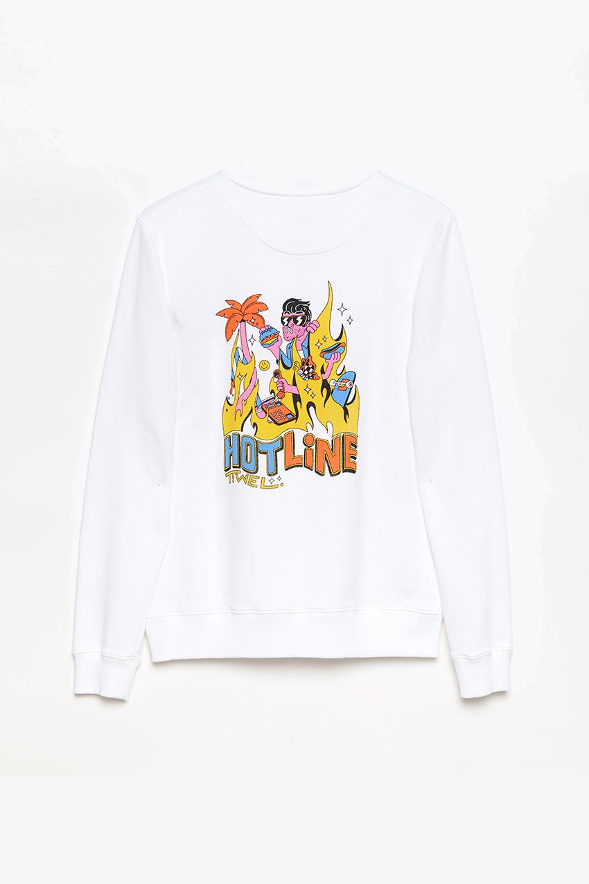tiwel Sudadera Linn by Alexandre Nart Última moda