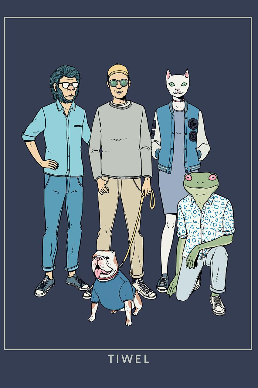 tiwel Sudadera Fab-5 by David Sánchez Descuento por venta flash