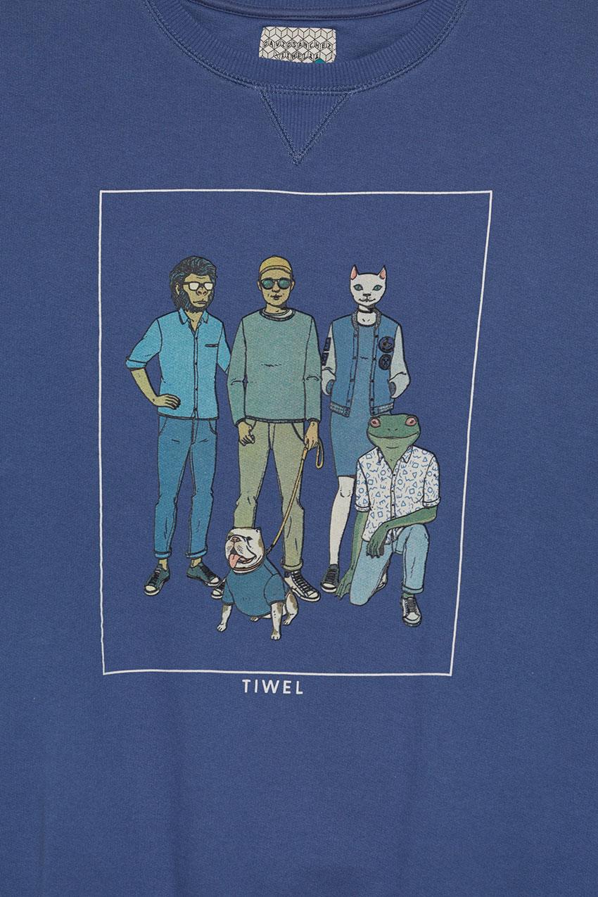 tiwel Sudadera Fab-5 by David Sánchez Descuento por venta flash