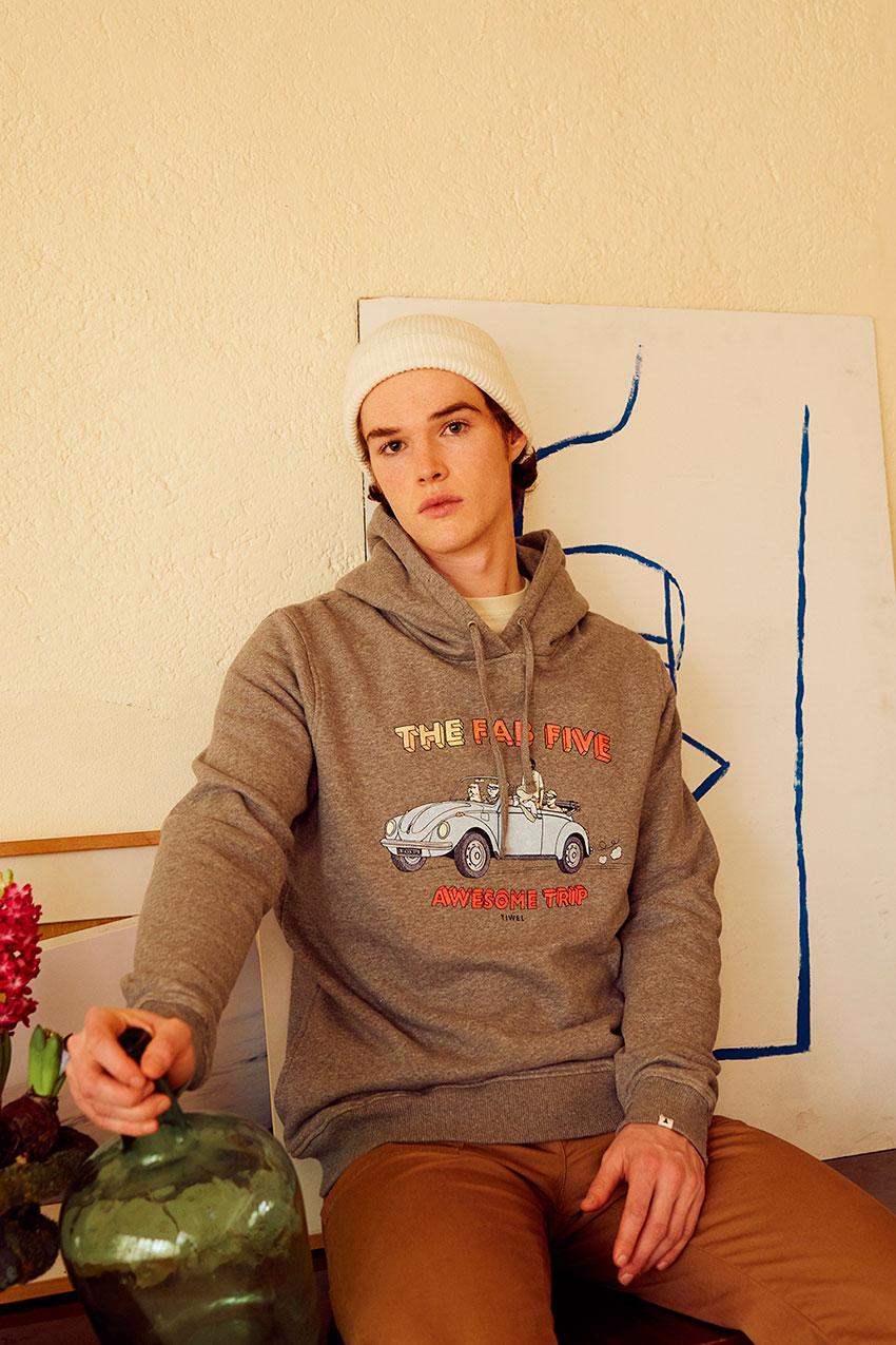 tiwel Sudadera Wolks by David Sánchez Ofertas especiales