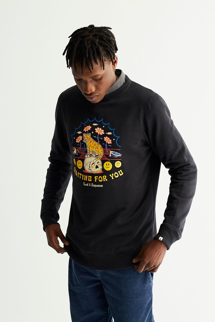 tiwel Sudadera Waiting by Sequence Ahorra y exporta