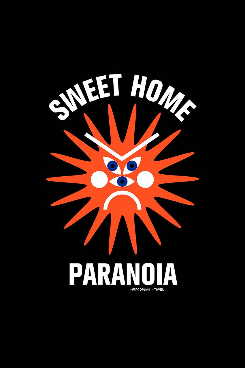 tiwel Camiseta Paranoia by Oggian Descuento por venta flash