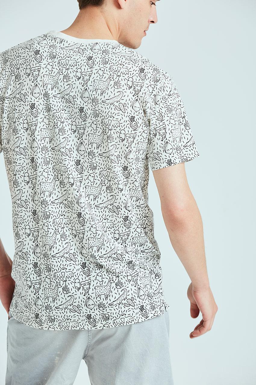 tiwel Camiseta Trazo Descuentos del mes