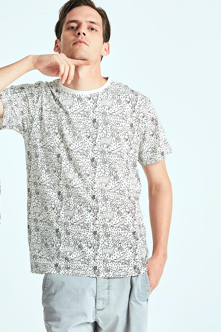 tiwel Camiseta Trazo Descuentos del mes