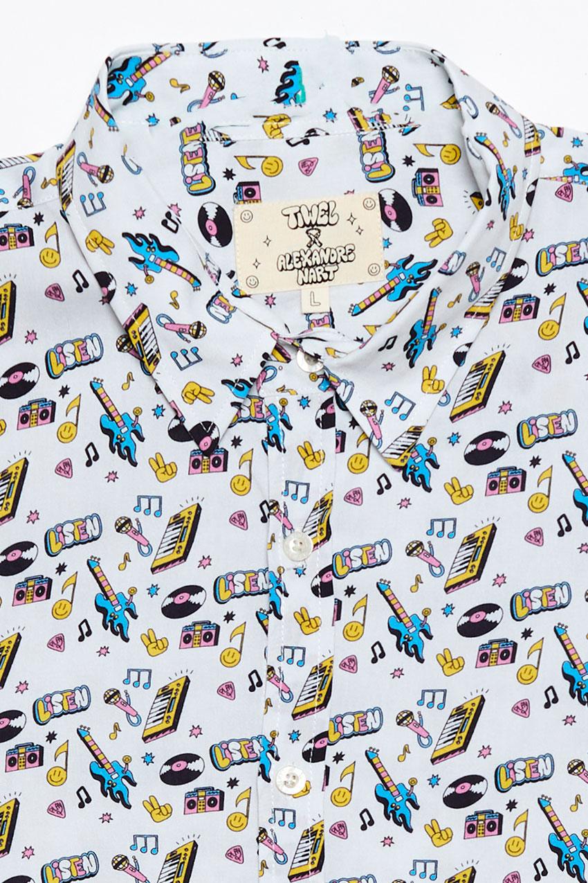 tiwel Camisa Muzik by Alexandre Nart ÚLTIMAS EDICIONES