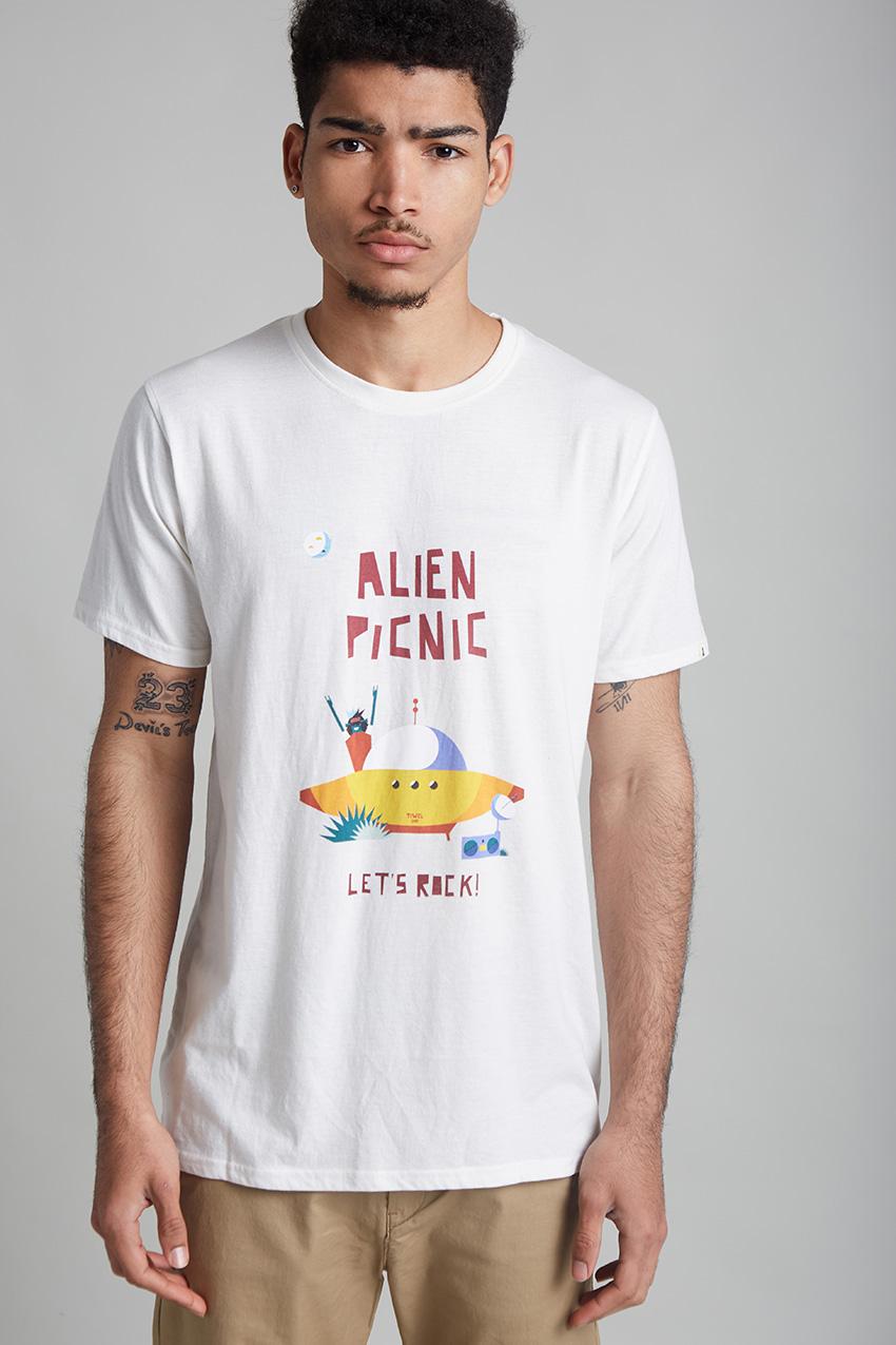 tiwel Camiseta Alien Rock By María Diamantes Los más vendidos