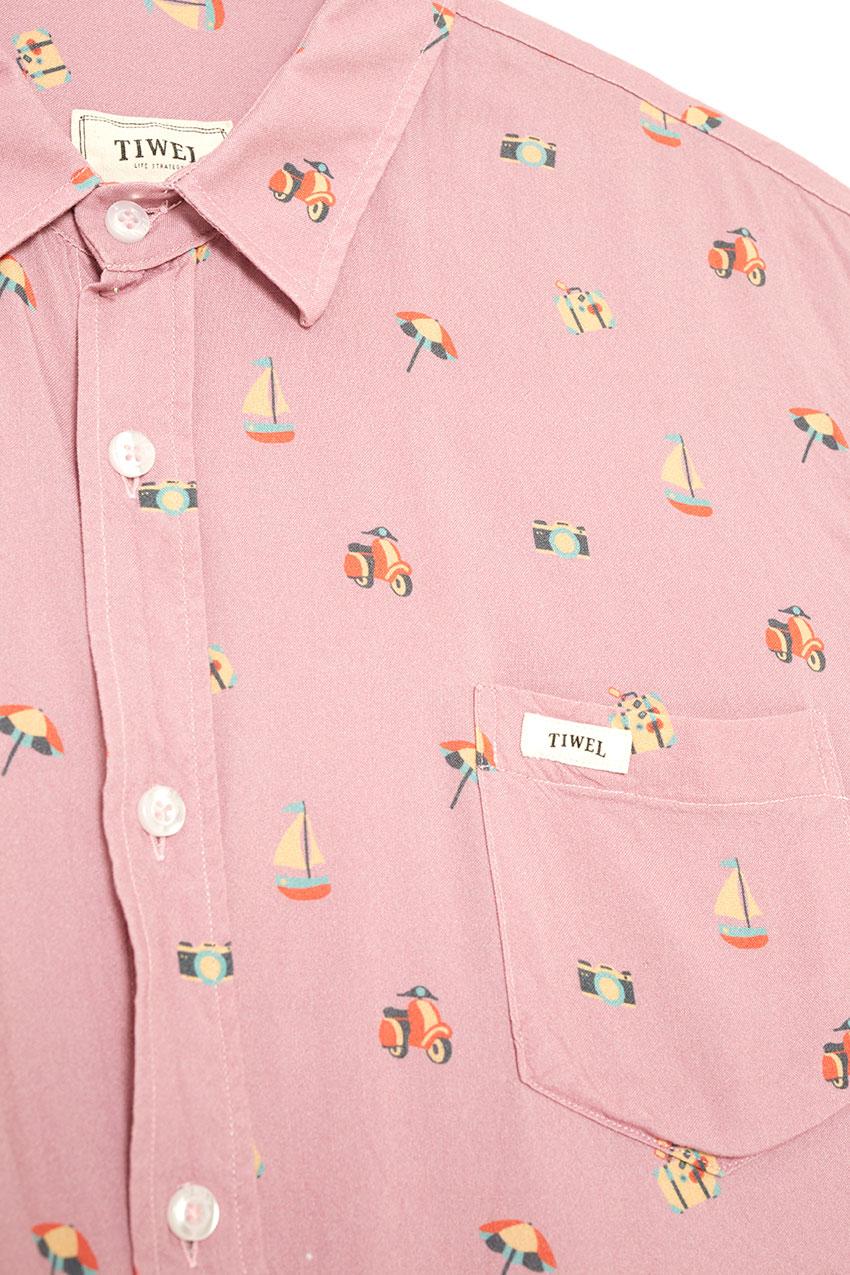 tiwel Camisa Travellers Último día
