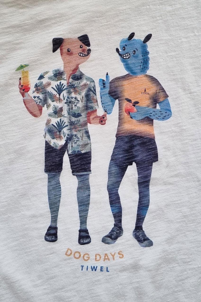 tiwel Camiseta Dog Days Outlet