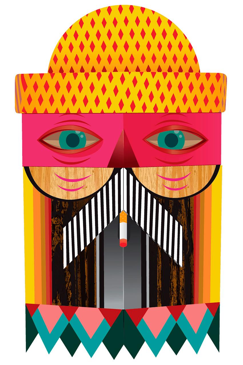 tiwel Camiseta Yanmask by Alex Yanes Rebajas baratas