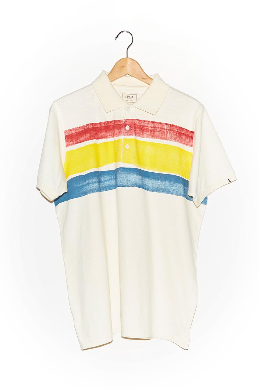 tiwel Polo Strip Superdescuento