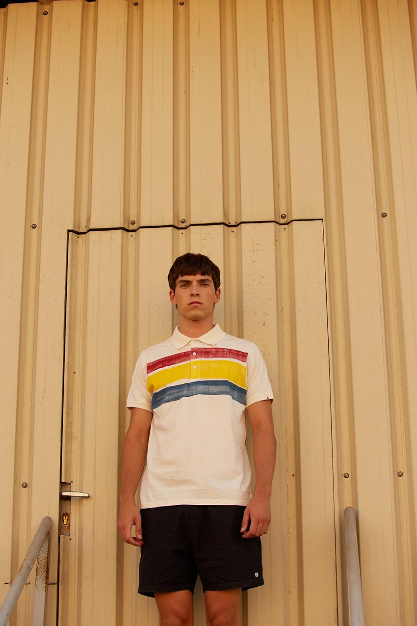 tiwel Polo Strip Superdescuento