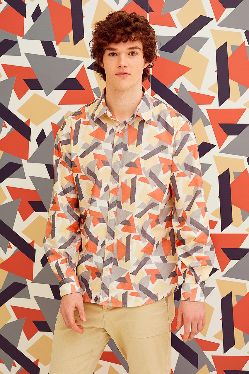 tiwel Camisa Geo Descuentos del mes