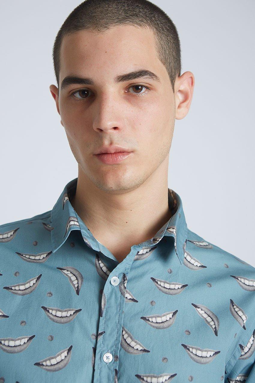 tiwel Camisa White Teeth by Erre Gálvez Descuento por venta flash