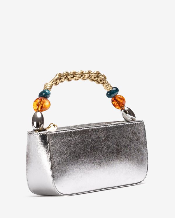 unisa Bolso de mano con asa trenzada y adorno Precios de Black Friday