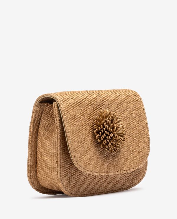 unisa Bolso de rafia con adorno Ventas relámpago