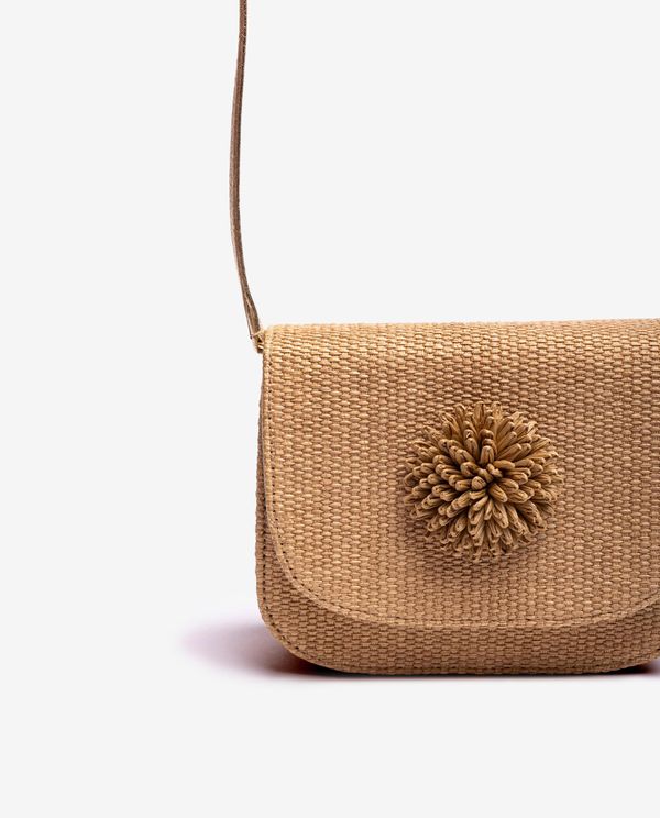 unisa Bolso de rafia con adorno Ventas relámpago