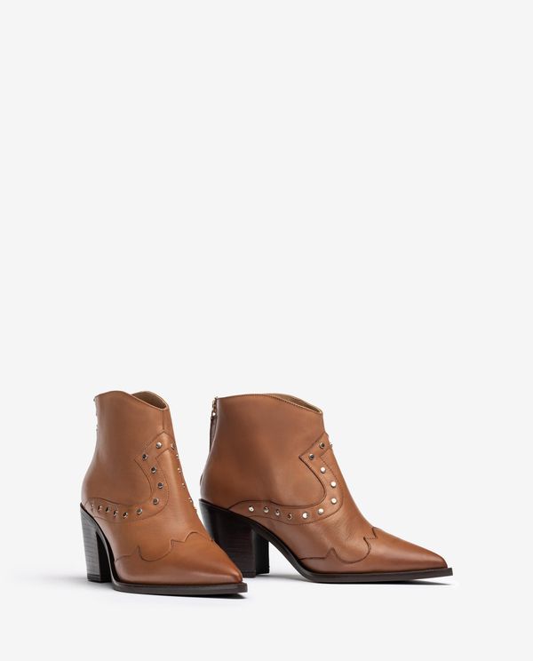 unisa Botín cowboy con tachuelas Grandes ahorros