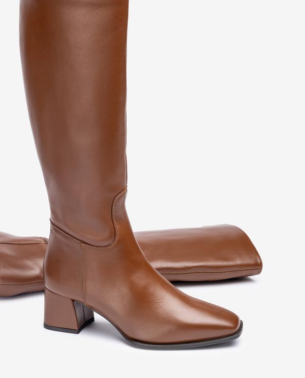 unisa bota de punta cuadrada Outlet