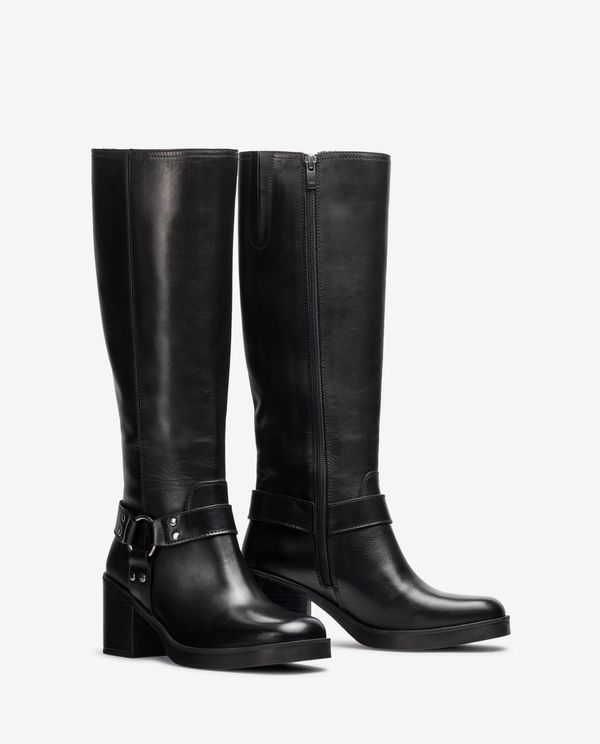 unisa Bota motera con adorno En oferta