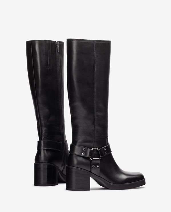 unisa Bota motera con adorno En oferta