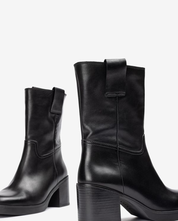 unisa Botín liso de piel Gran oferta
