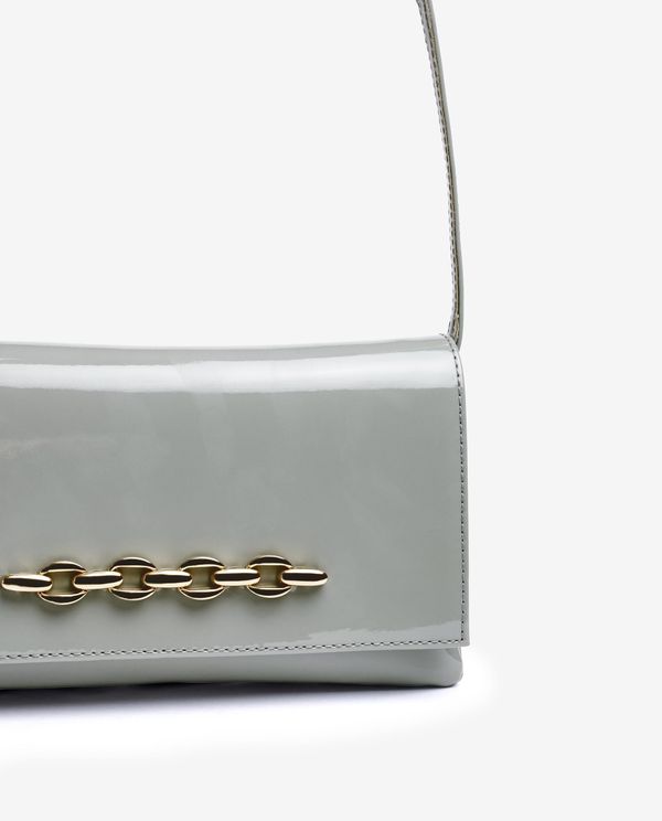 unisa Bolso de charol con adorno En línea