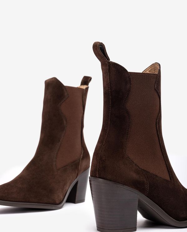 unisa Botín cowboy con elásticos Grandes descuentos