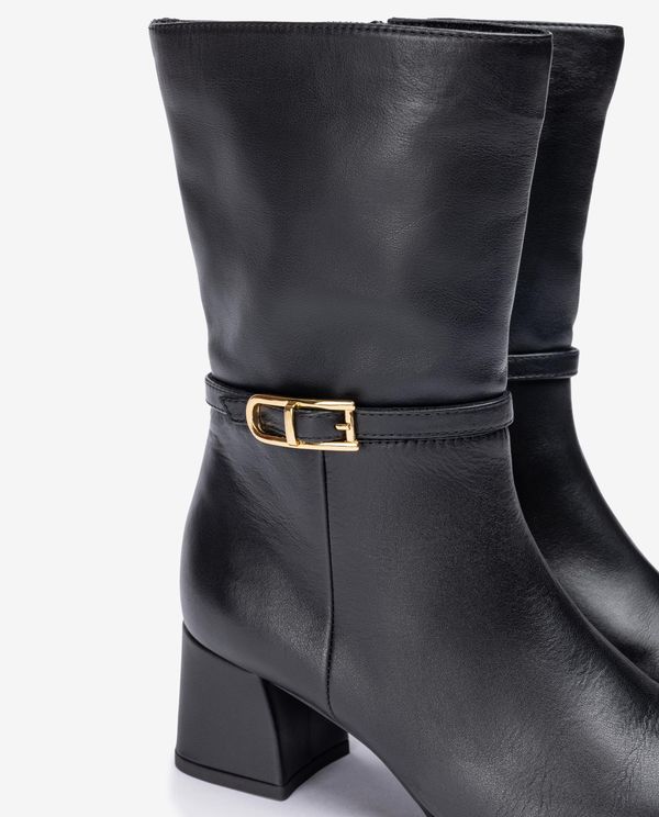 unisa Botín de punta cuadrada y adorno Gran oferta