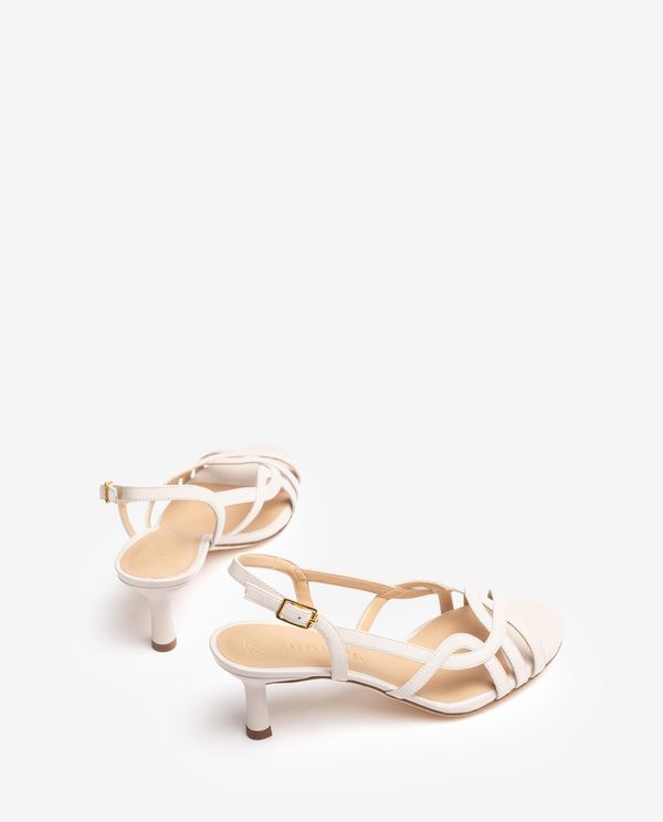 unisa Sandalia de vestir en piel metalizada Gran oferta