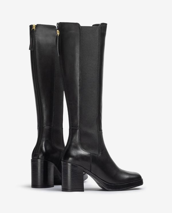 unisa Bota de caña alta estilo chelsea Oferta especial