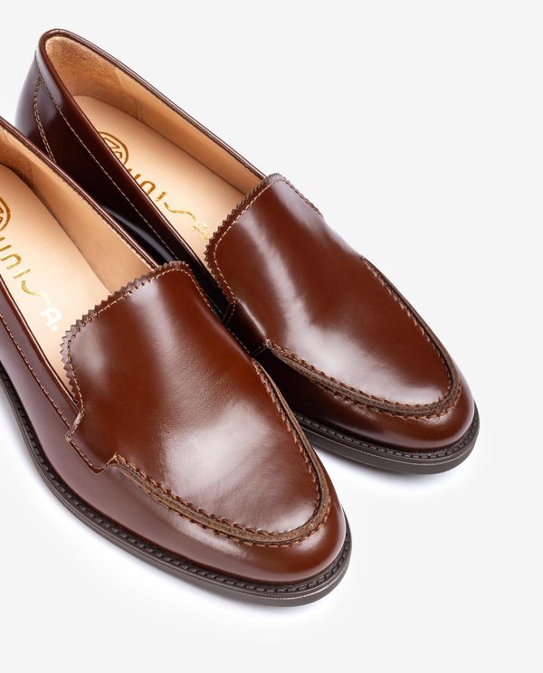 unisa Mocasín de piel Tienda de fábrica