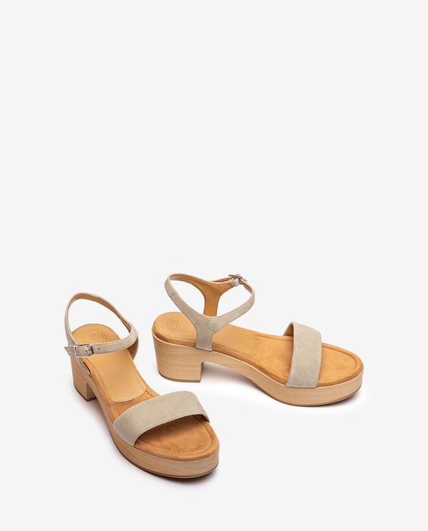 unisa Sandalia bloque efecto madera Gran oferta