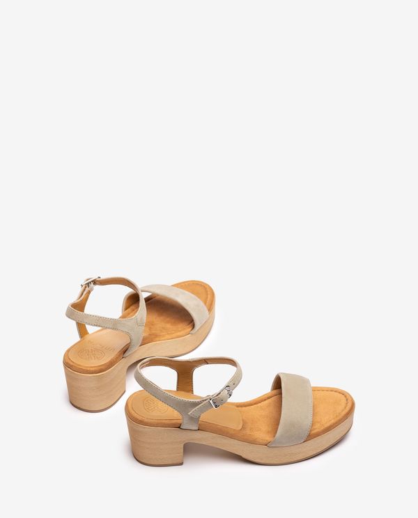 unisa Sandalia bloque efecto madera Gran oferta