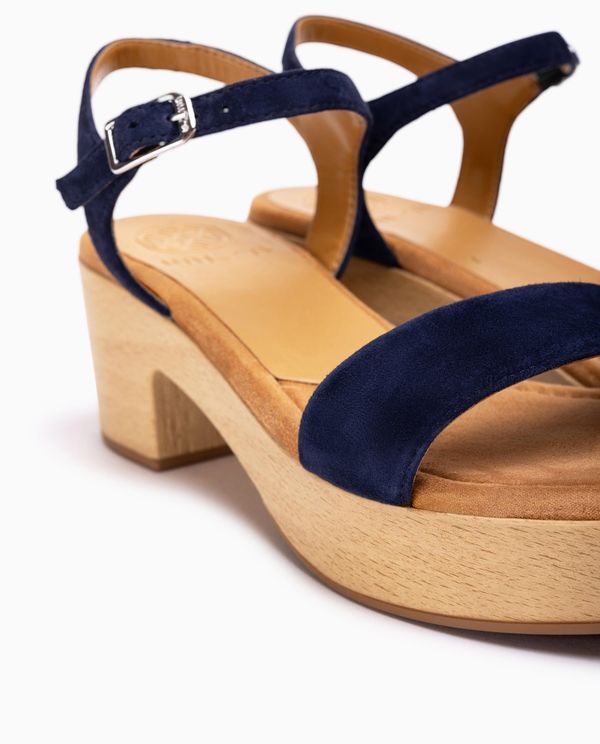 unisa Sandalia bloque efecto madera Rebajas baratas