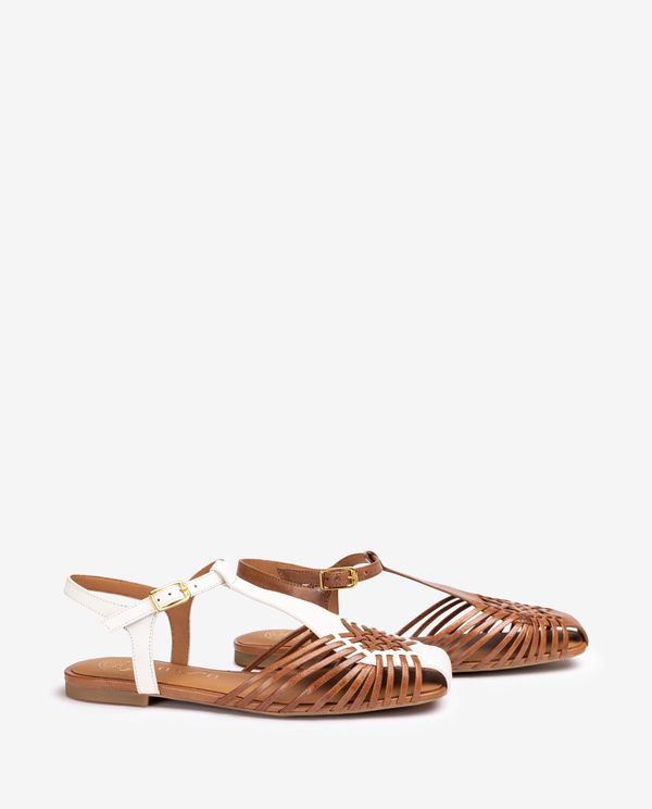 unisa Cangrejera de piel Rebajas top