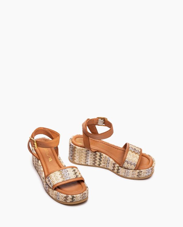 unisa Sandalia de rafia con pulsera Ahorra y exporta