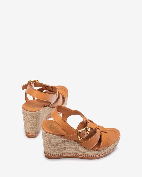 unisa Cuña alta con pespuntes Oferta exclusiva