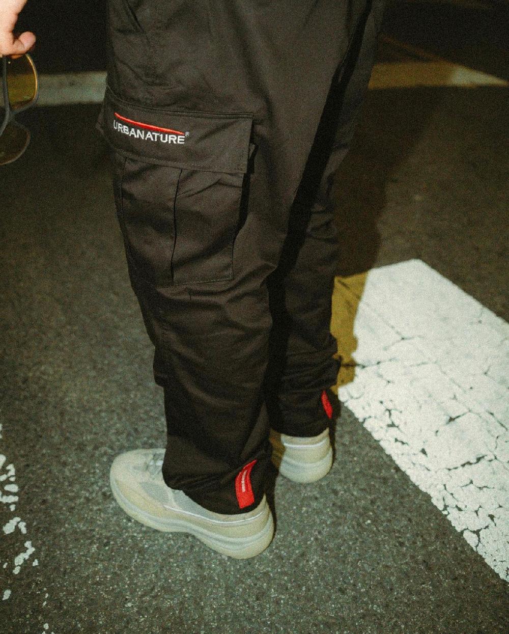 ﻿urbanature Cargo Pant- Black Precio de fábrica