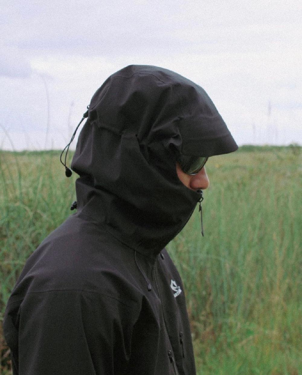 urbanature Rain Jacket V1- Black Rock Grandes descuentos