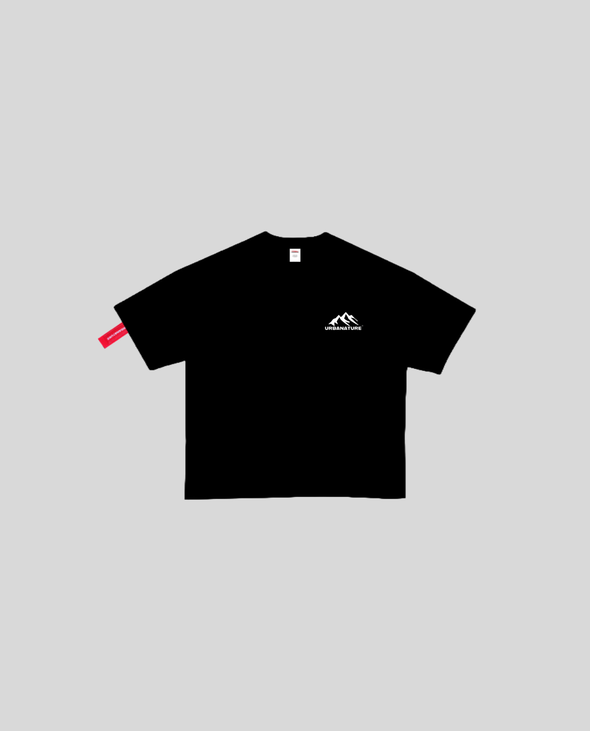 urbanature Mountain Tee- Black Descuentos del mes