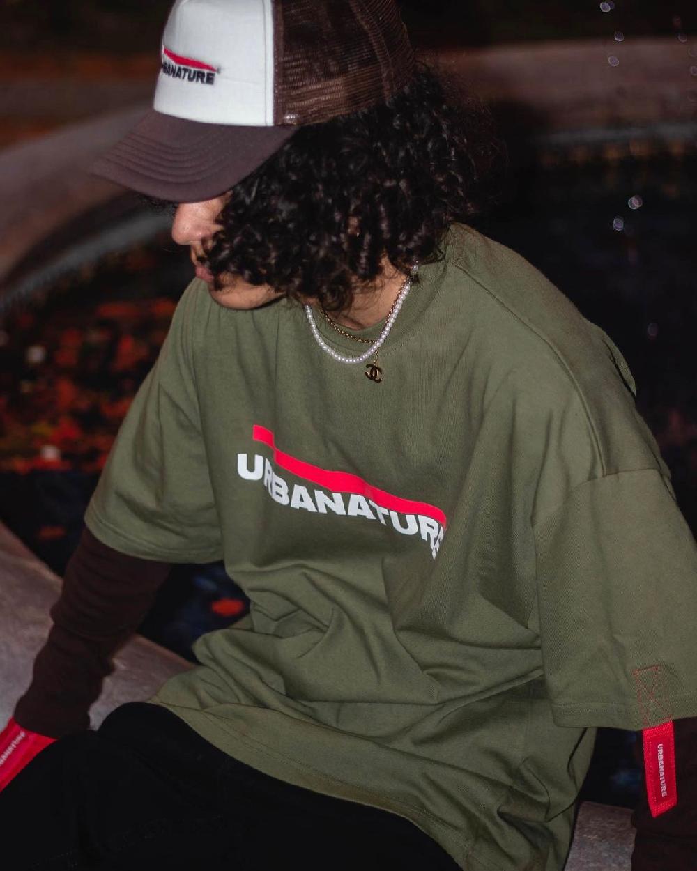 urbanature T-shirt- Green Ofertas de temporada