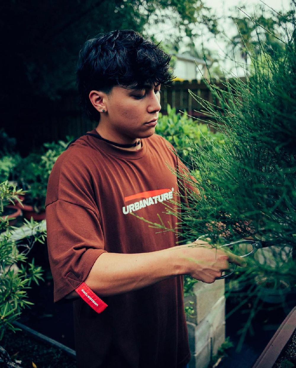 urbanature T-shirt- Brown Ofertas especiales